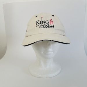 King & Bear Nickalus Palmer Golf Cap